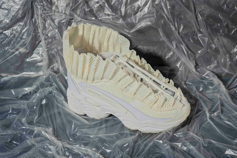 reebok ltd dmx ruffle sneakers womenswear collection ada kokosar where to buy release info
