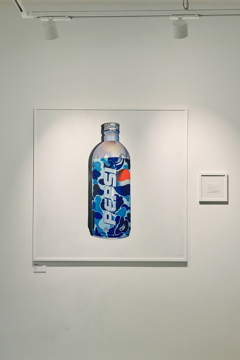 titi finlay artist art gallery camden open air hyper-realism things! objects grail sneaker culture graphics be@rbrick crocs BAPE pepsi London exhibitions