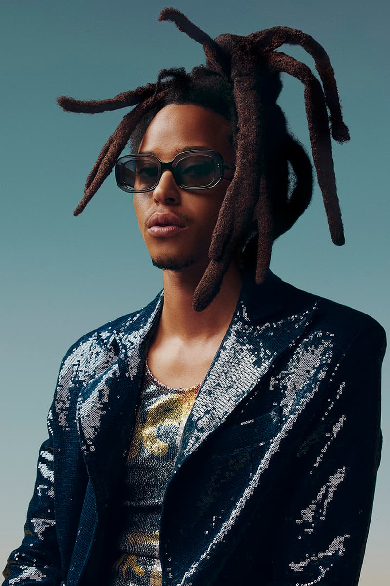 warby parker theophilo sunglasses shaunie collection collaboration eyewear black fashion fair where to buy release information