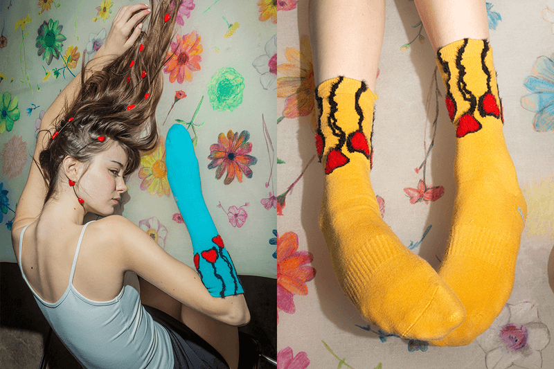 Gen Z Sock Brand doublesoul Partners With Architect Gaetano Pesce
