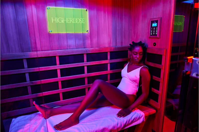 Higherdose, spa, infrared sauna,sauna review, beauty, wellness
