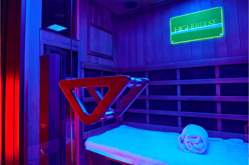 Higherdose, spa, infrared sauna,sauna review, beauty, wellness