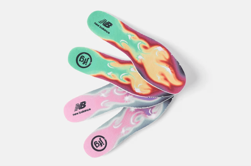 joe freshgoods new balance sneakers shoes pink silver 