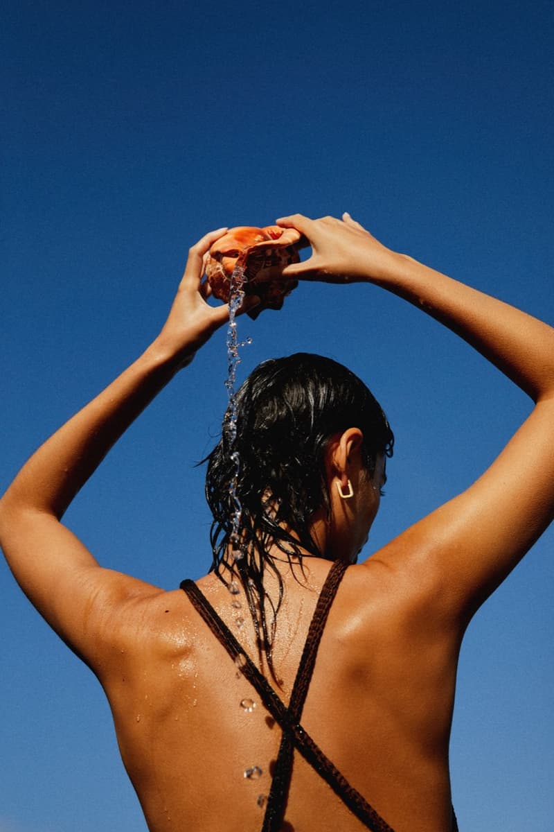 hunza g swimwear crinkle bikini bottoms tops swimsuit naked body woman