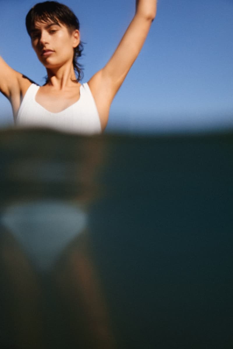 hunza g swimwear crinkle bikini bottoms tops swimsuit naked body woman