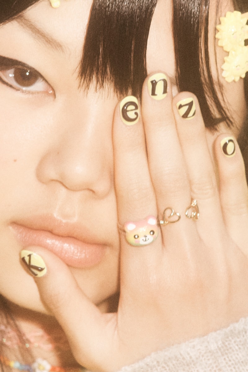 kenzo verdy nigo streetwear clothing woman yellow nails