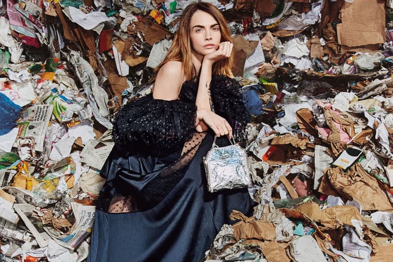 cara delevingne model stella mccartney summer bags body woman
