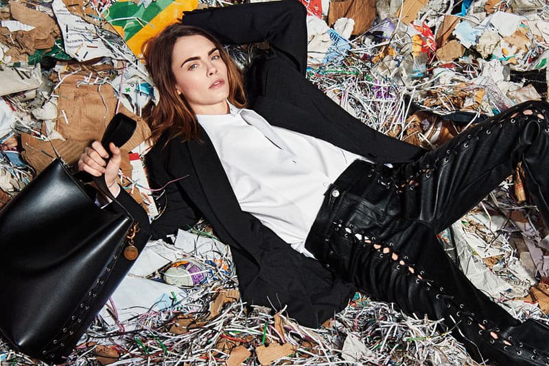 cara delevingne model stella mccartney summer bags body woman
