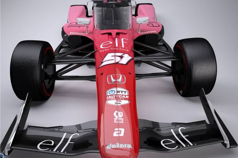 elf cosmetics, indianapolis 500, katherine legge, motorsports, beauty, racing, female drivers