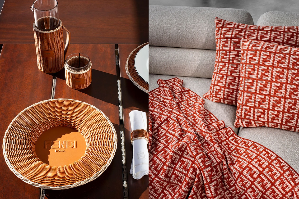 salone del mobile milan design week coffee loewe lamps plates knitted fendi homeware blanket 