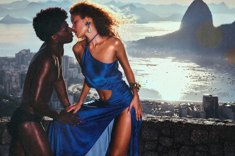 mirae brazil swimwear bikini sarong dress blue woman man