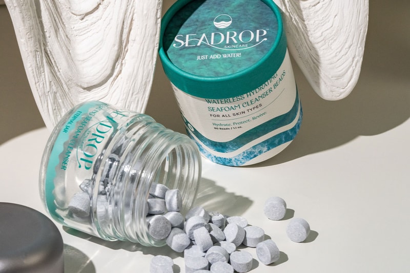 seadrop skincare, waterless facewash,sustainable beauty, earth day, aapi, skincare, cleanser