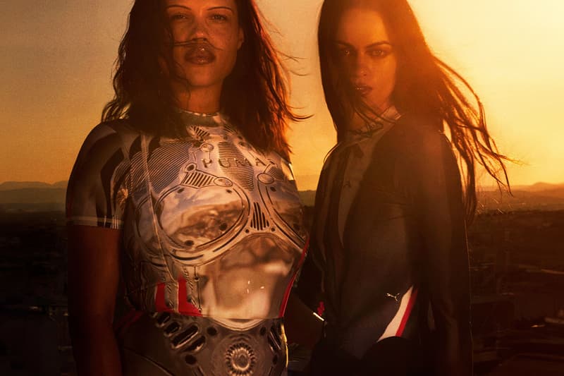 puma ottolinger model alva claire woman motorbike 