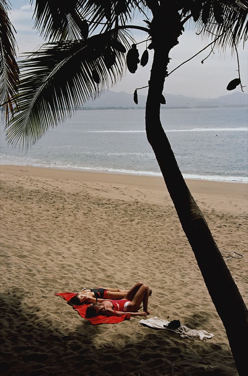 david koma swimwear bikinis red swimsuit women legs body sea boats ocean