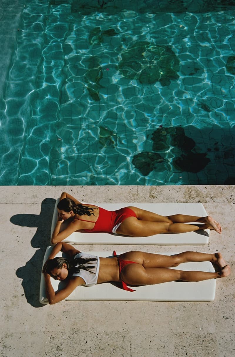 david koma swimwear bikinis red swimsuit women legs body sea boats ocean