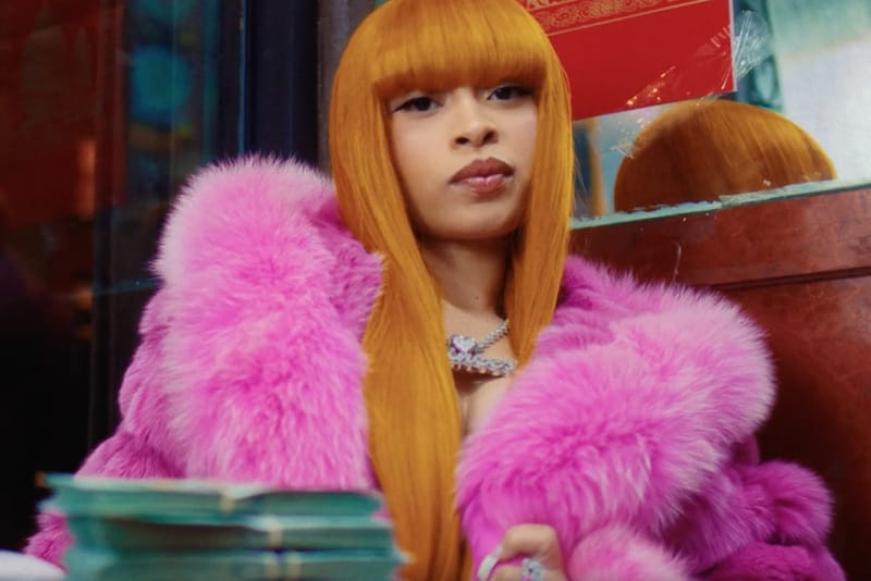 Ice Spice Is Pretty in Pink In "Fisherrr" Remix Music Video
