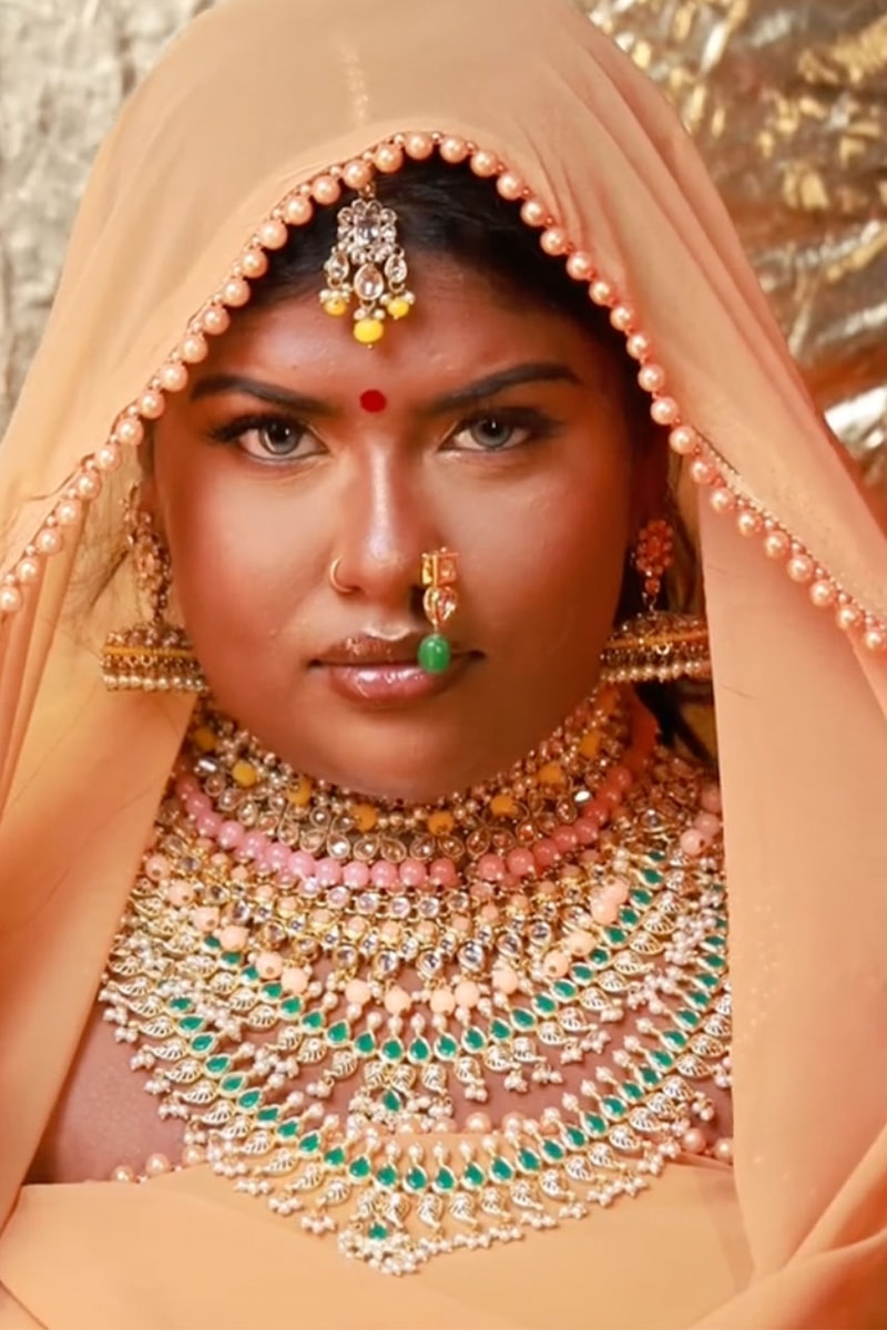 Indian bridal makeup, tiktok, beautytok, makeup, trends, cultural makeup