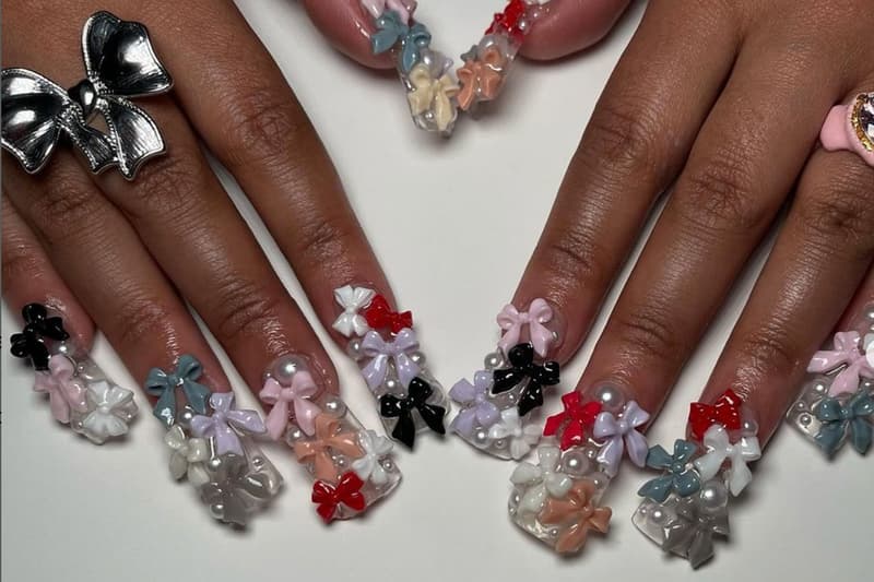 Hypebeast Flea New York, NYC Nail artist, Kimber Lee, Kim the product, spring nail trends, acrylics, press on nails