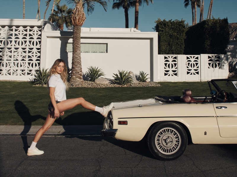sydney sweeney jimmy choo los angeles bags heels legs woman 