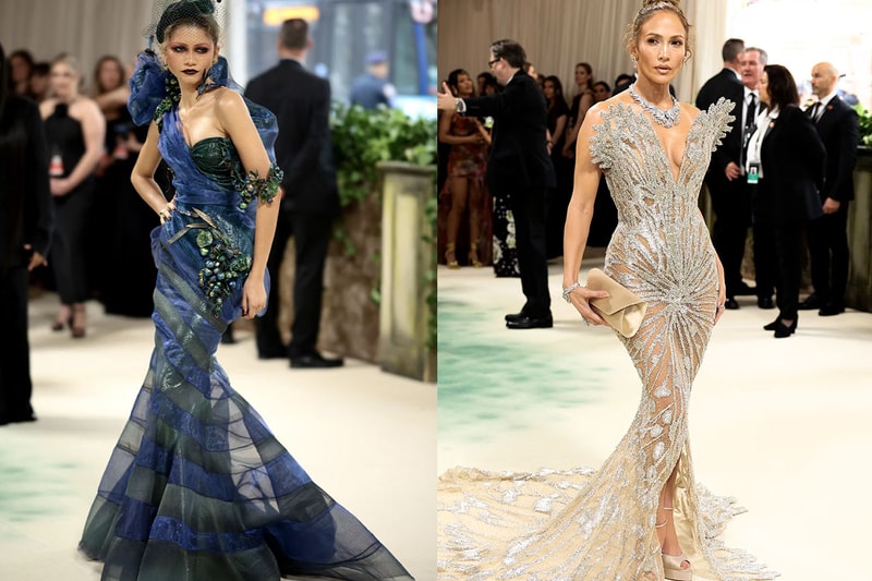 fashion trends met gala red carpet angel devil dua lipa zendaya body woman dress