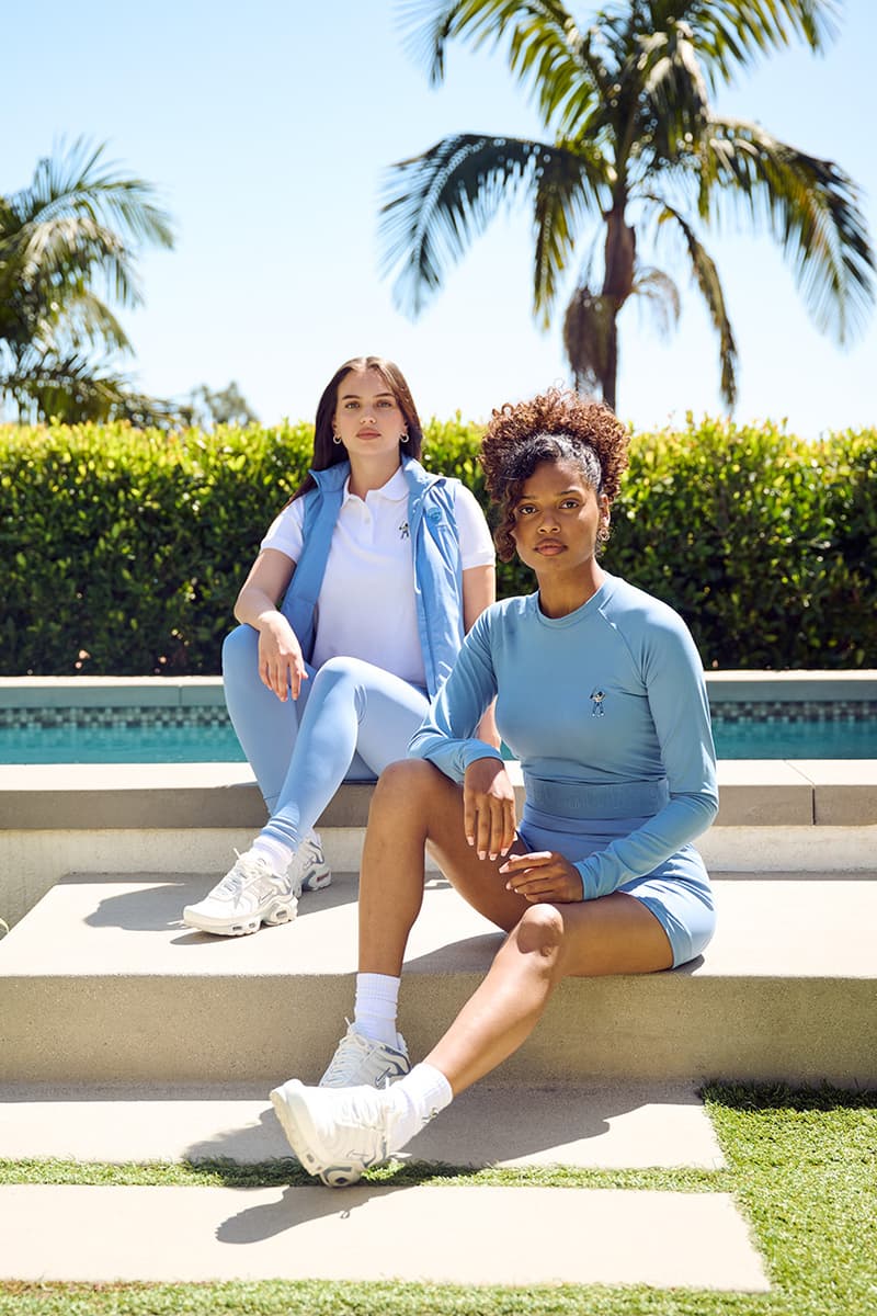 eastside golf women collection logo swingman tracksuit polo crop top tee skirt skort dress blue red pink black white