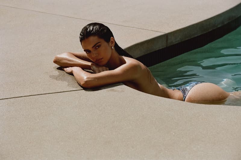kendall jenner car swimwear campaign summer body woman