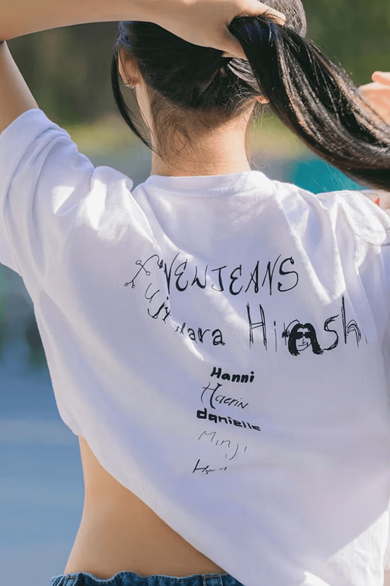 newjeans hiroshi fujiwara clothing collection kpop girls band