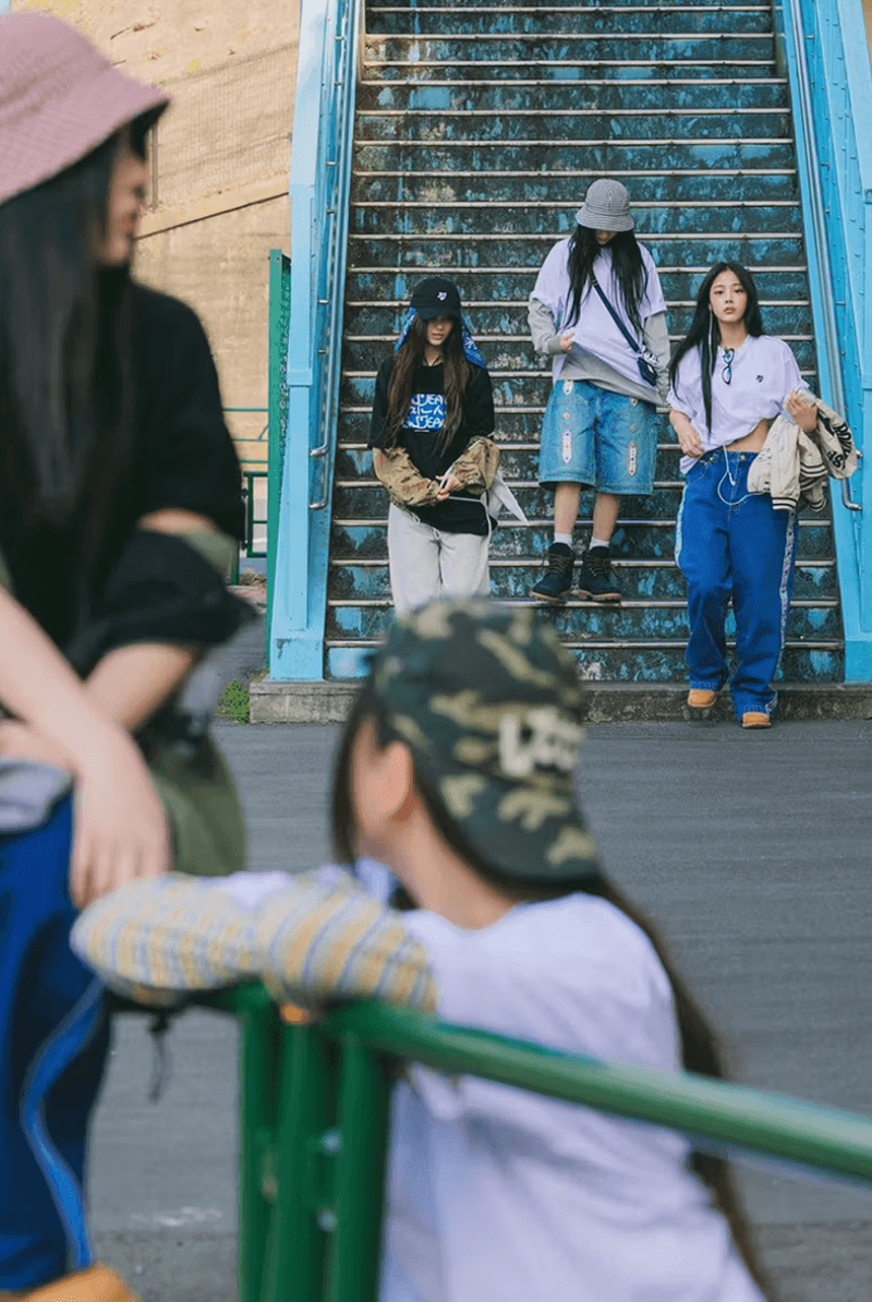 newjeans hiroshi fujiwara clothing collection kpop girls band