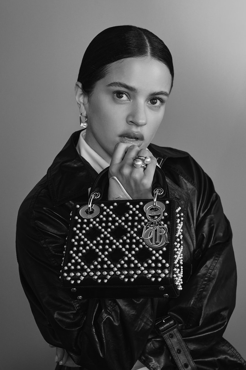 rosalia dior lady bag campaign photography woman image