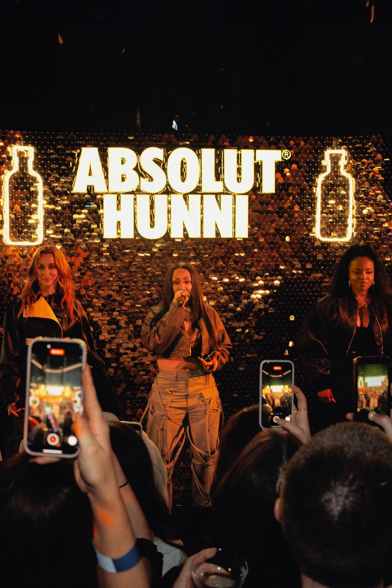 absolut hunni vodka London launch event hive sugababes foundation fm djs tara kumar Vanessa Maria cocktails honey