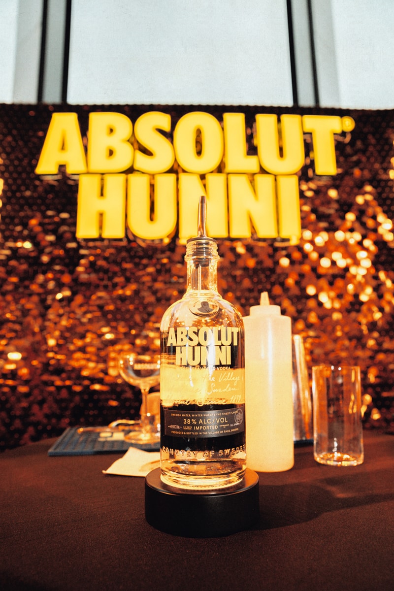 absolut hunni vodka London launch event hive sugababes foundation fm djs tara kumar Vanessa Maria cocktails honey