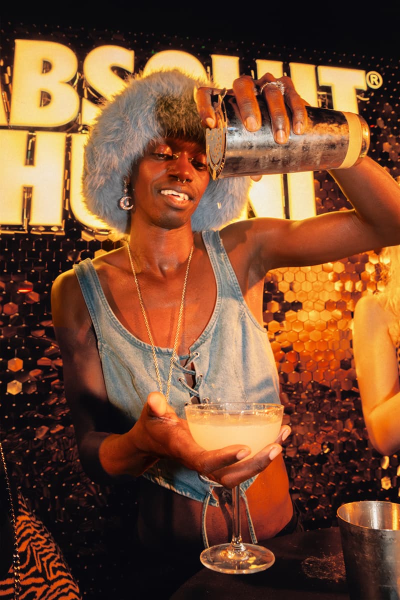 absolut hunni vodka London launch event hive sugababes foundation fm djs tara kumar Vanessa Maria cocktails honey