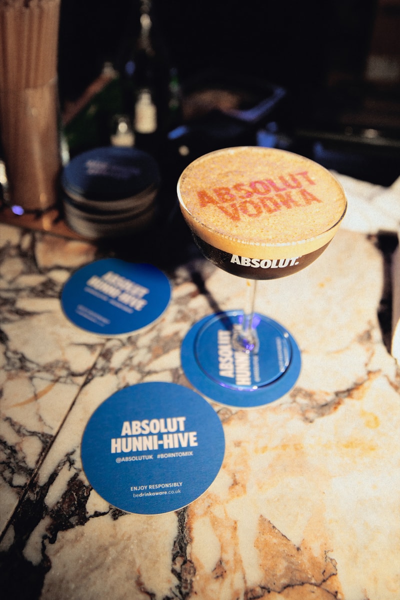 absolut hunni vodka London launch event hive sugababes foundation fm djs tara kumar Vanessa Maria cocktails honey