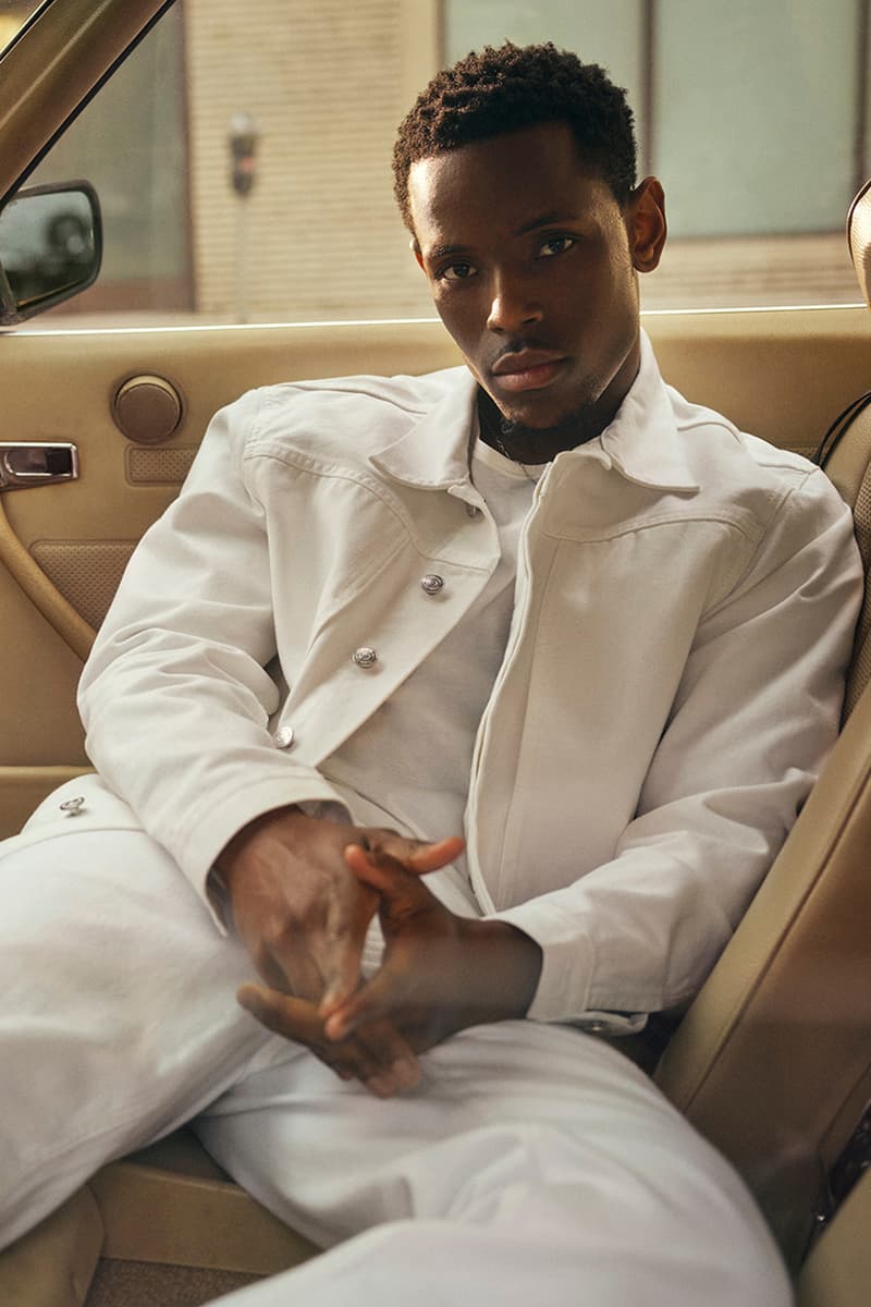 calvin klein micheal ward body man vittoria ceretti shirt sofa