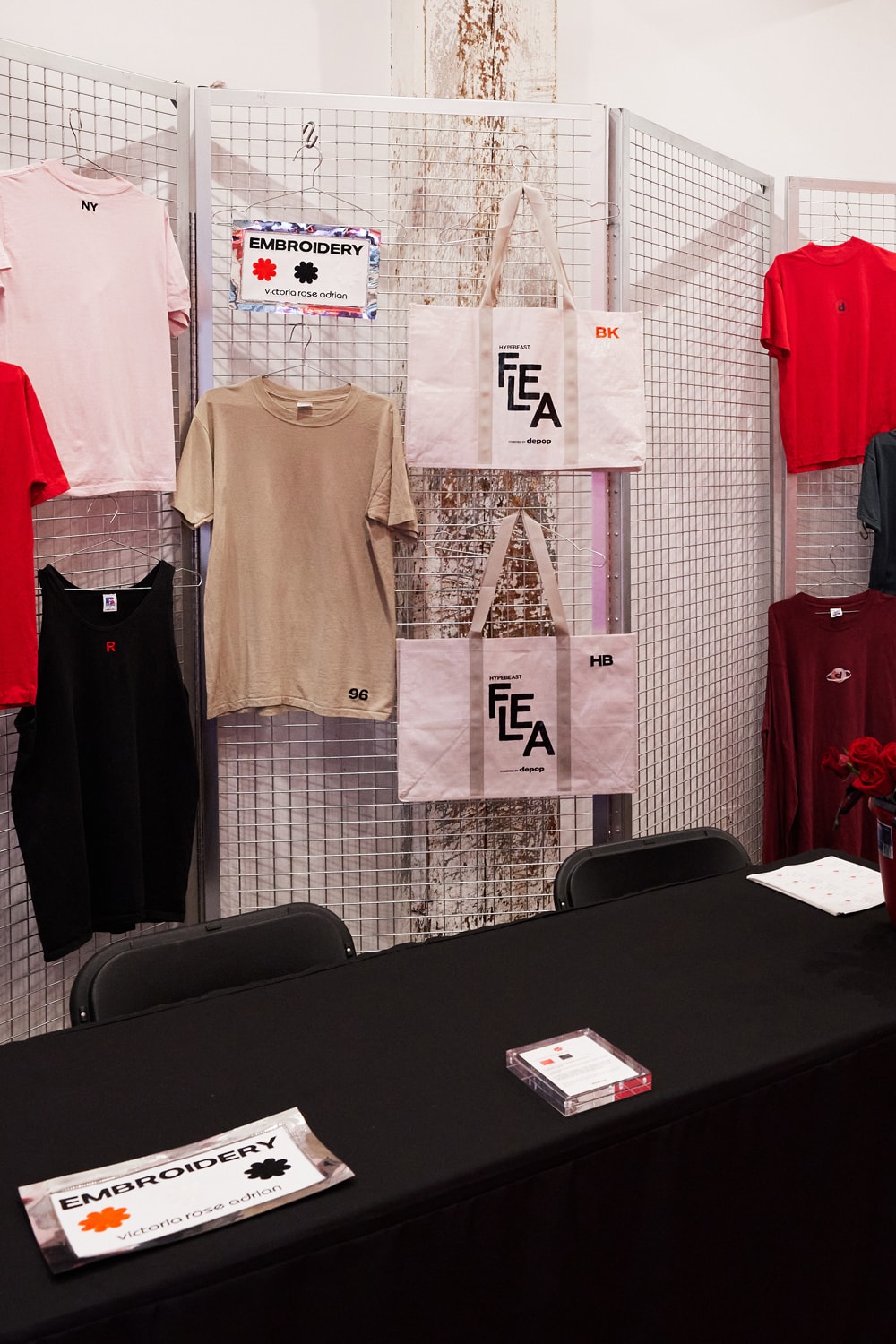 depop hypebeast flea new york city greenpoint terminal warehouse brooklyn events vendors secondhand fashion vintage circular 20xx maya traber lal vintage zemi star vintage vin onseam thrifting 2024 thrift 