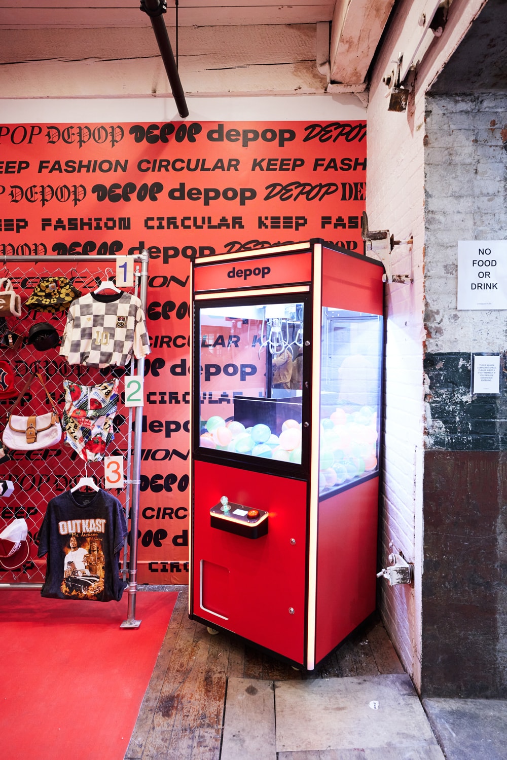 depop hypebeast flea new york city greenpoint terminal warehouse brooklyn events vendors secondhand fashion vintage circular 20xx maya traber lal vintage zemi star vintage vin onseam thrifting 2024 thrift 