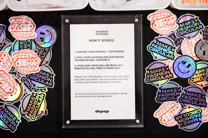 depop hypebeast flea new york city greenpoint terminal warehouse brooklyn events vendors secondhand fashion vintage circular 20xx maya traber lal vintage zemi star vintage vin onseam thrifting 2024 thrift 