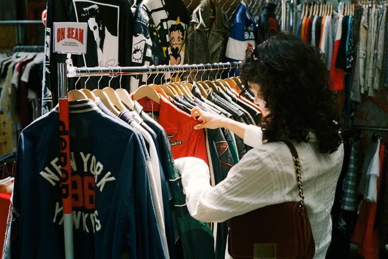 depop hypebeast flea new york city greenpoint terminal warehouse brooklyn events vendors secondhand fashion vintage circular 20xx maya traber lal vintage zemi star vintage vin onseam thrifting 2024 thrift 