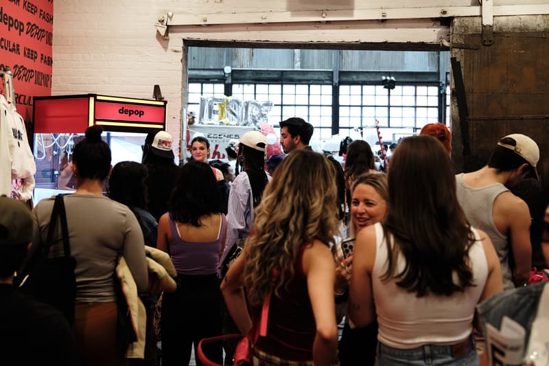 depop hypebeast flea new york city greenpoint terminal warehouse brooklyn events vendors secondhand fashion vintage circular 20xx maya traber lal vintage zemi star vintage vin onseam thrifting 2024 thrift 