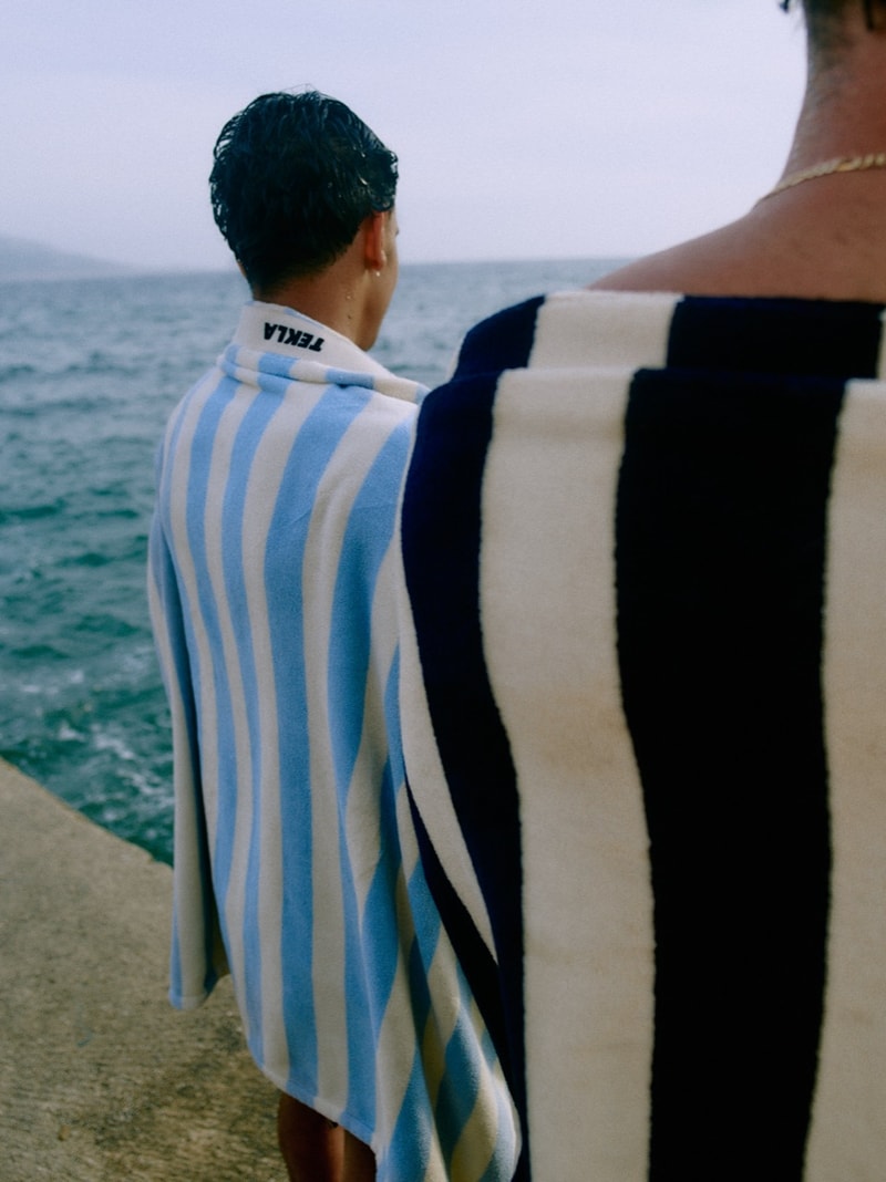 tekla summer marseille beach towels sleepwear pyjamas