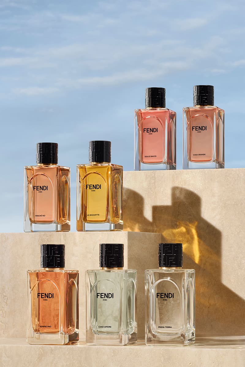 Fendi, fragrances, perfumes, family, Adele Casagrande, Edoardo Fendi, Casa Grande,Dolce Bacio, Ciao amore, La Baguette