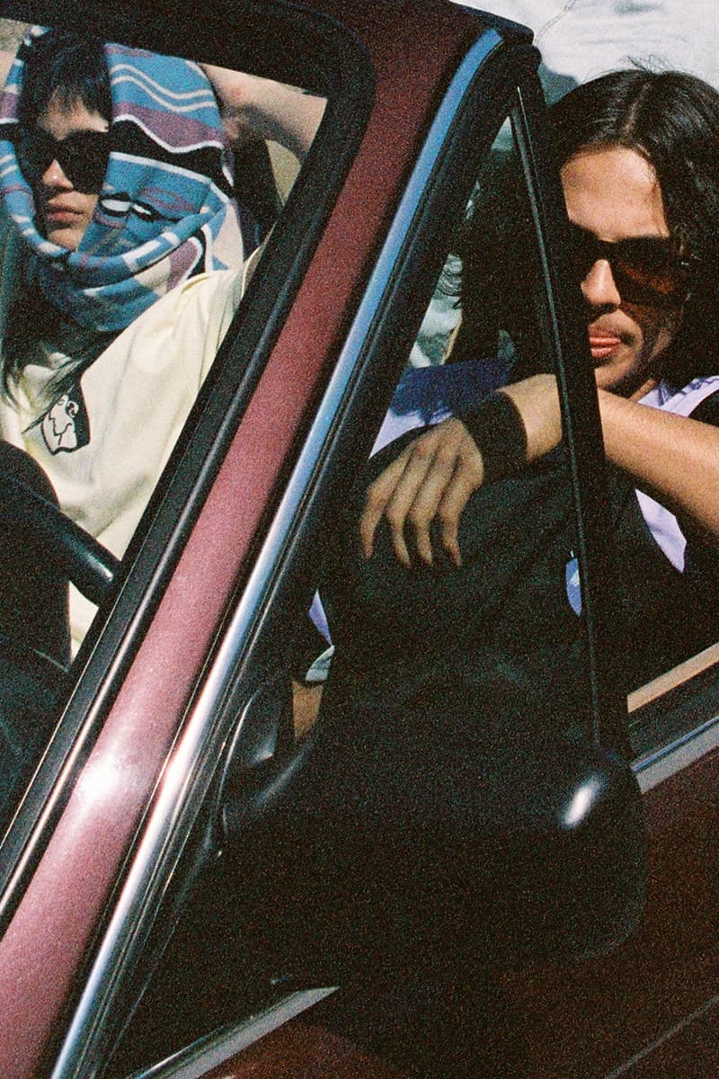 helas brand summer campaign girls boys golf surfing beach 