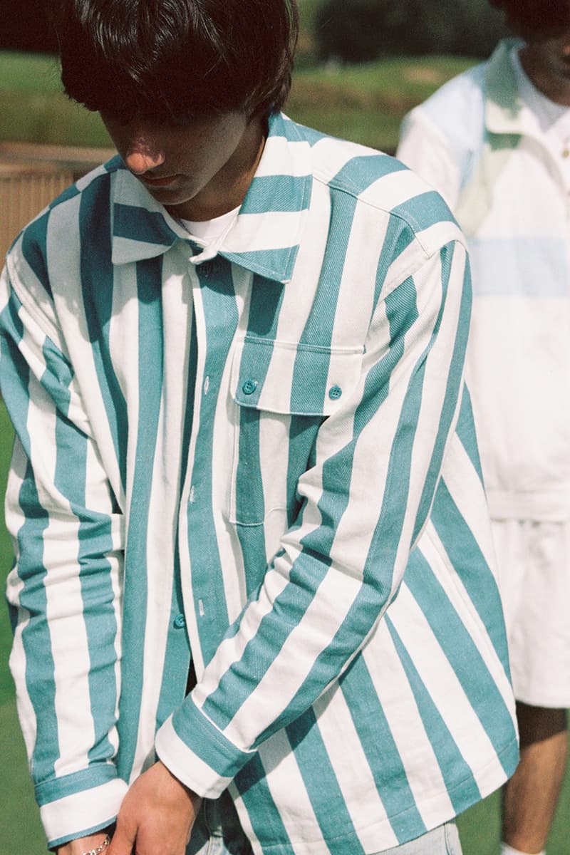 helas brand summer campaign girls boys golf surfing beach 