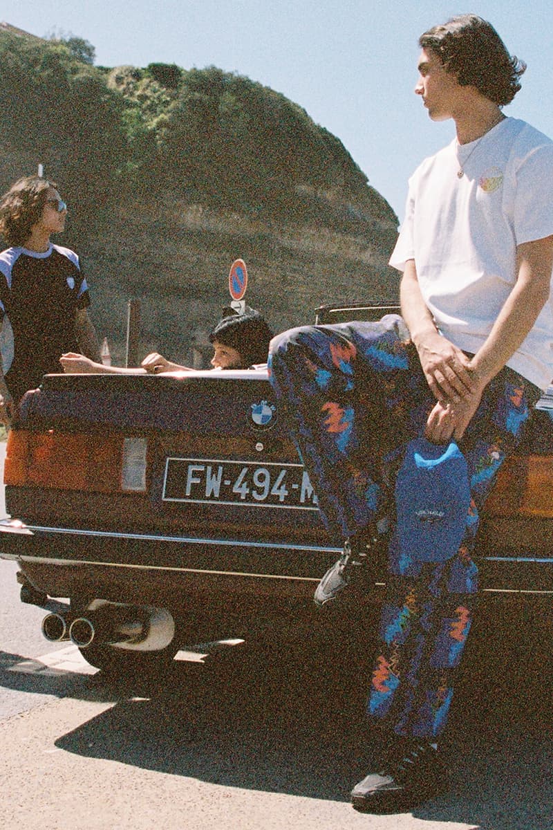 helas brand summer campaign girls boys golf surfing beach 