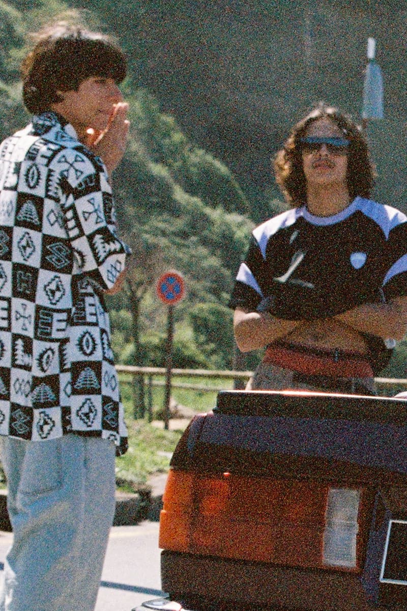 helas brand summer campaign girls boys golf surfing beach 