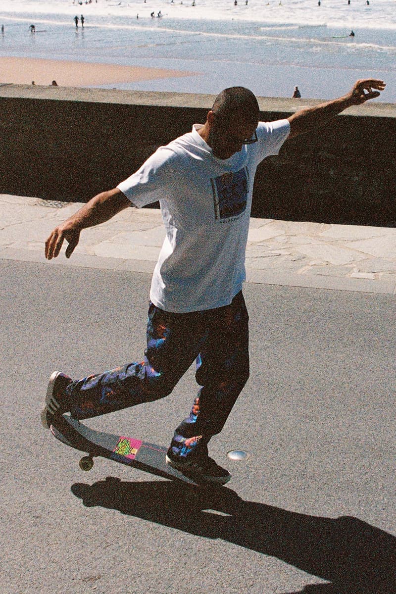 helas brand summer campaign girls boys golf surfing beach 