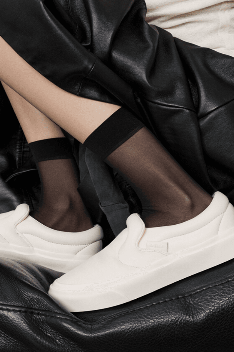 vans proenza schouler slip on shoes beige white black