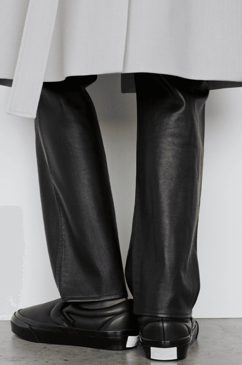 vans proenza schouler slip on shoes beige white black