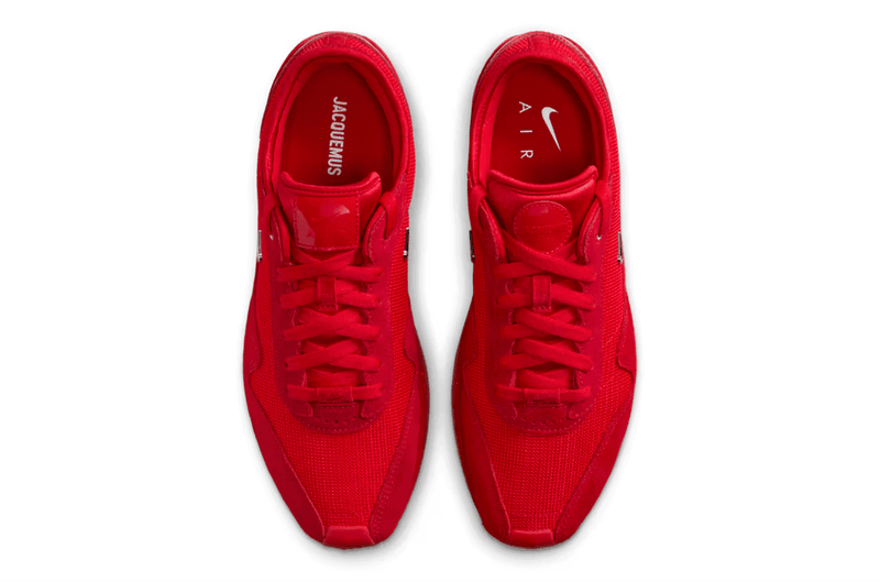 jacquemus nike air max shoes sneakers silver red white