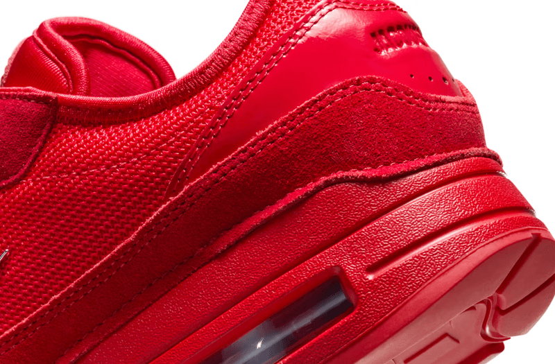 jacquemus nike air max shoes sneakers silver red white